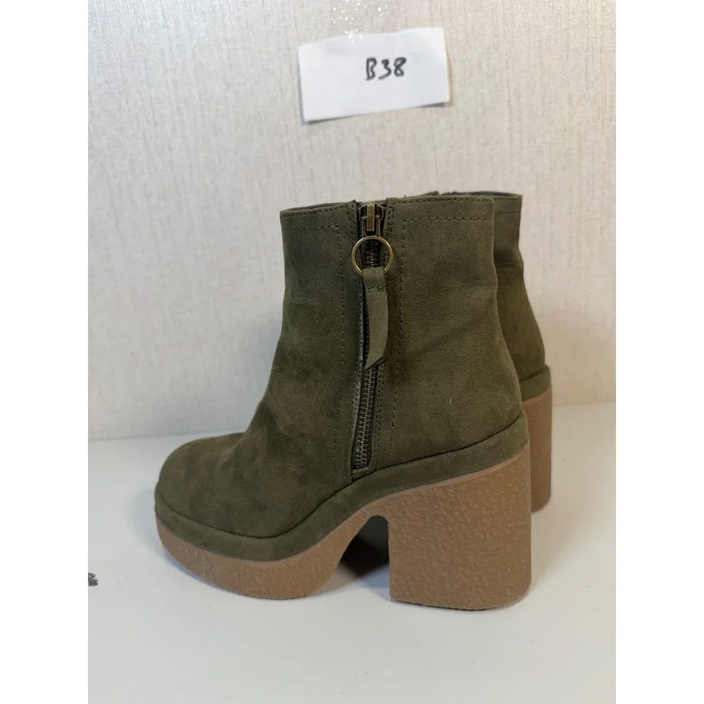 Unionbay Scarsdale‎ Olive Boot Women si2 6.5M